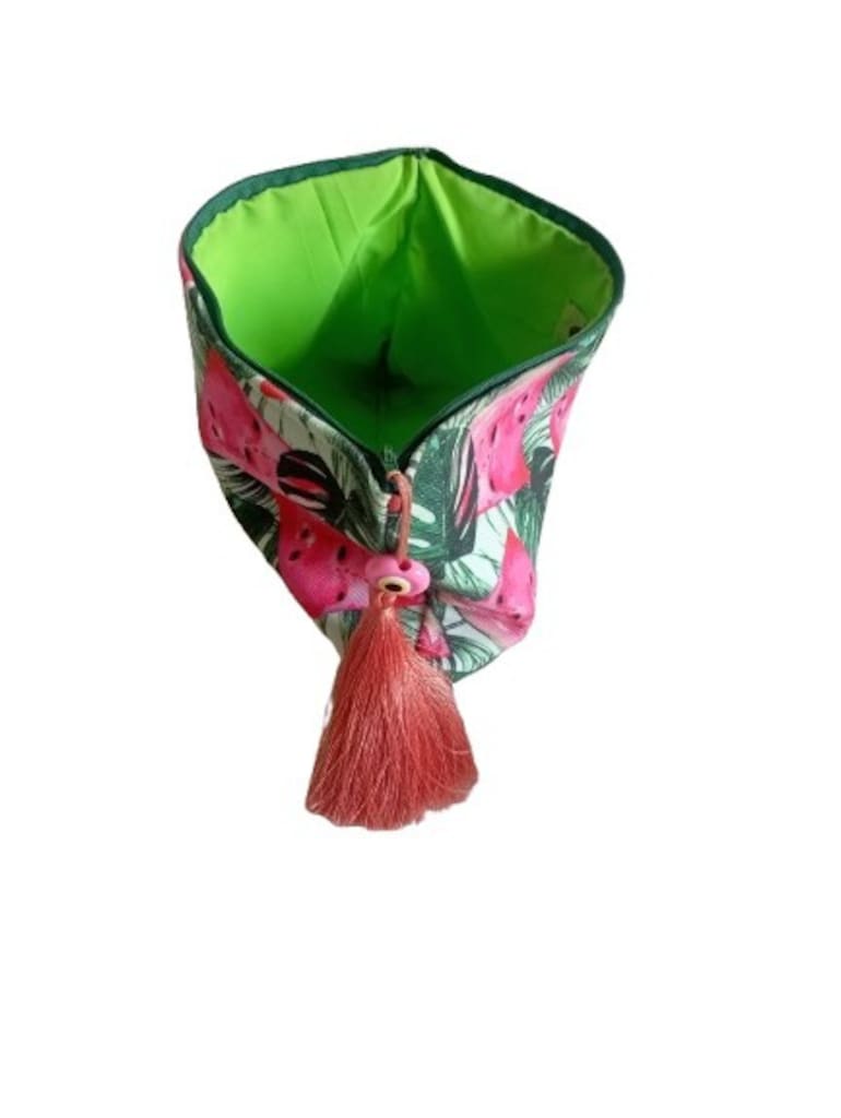 Wishclutch Karpuz Desenli Tropikal Clutch Çanta - 6