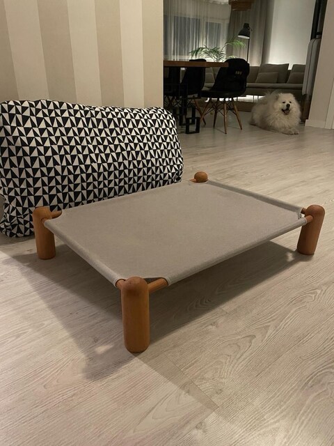 köpek yatağı ve yastığı 84x64cm
