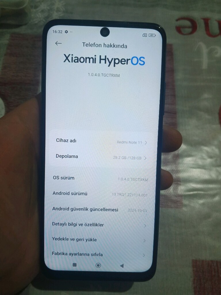 redmi note 11 turkiye - 2