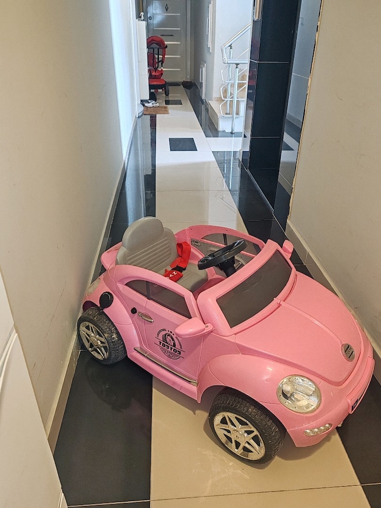 Pilsan Tostos Akülü Araba (Pembe) - 2