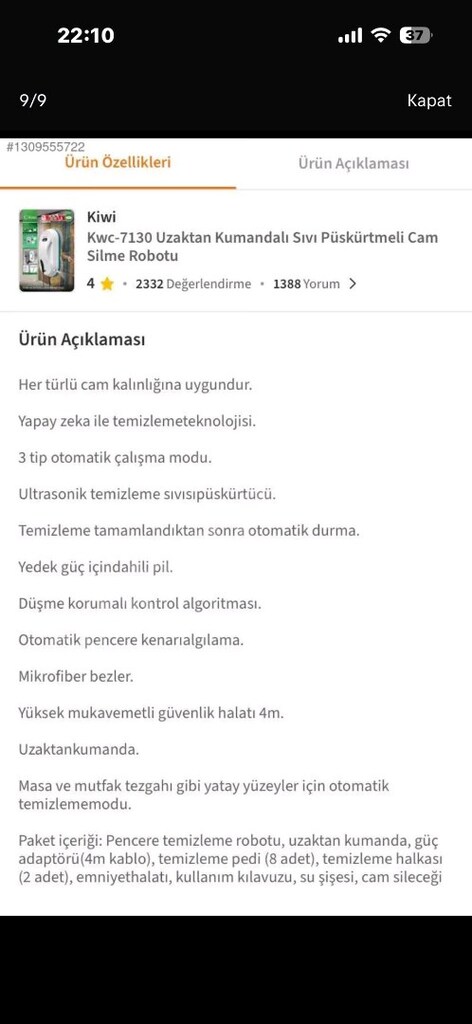 Cam temizleme robotu - 6