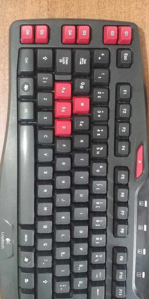 Logitech G103 Usb Oyuncu Klavye 3 - 2
