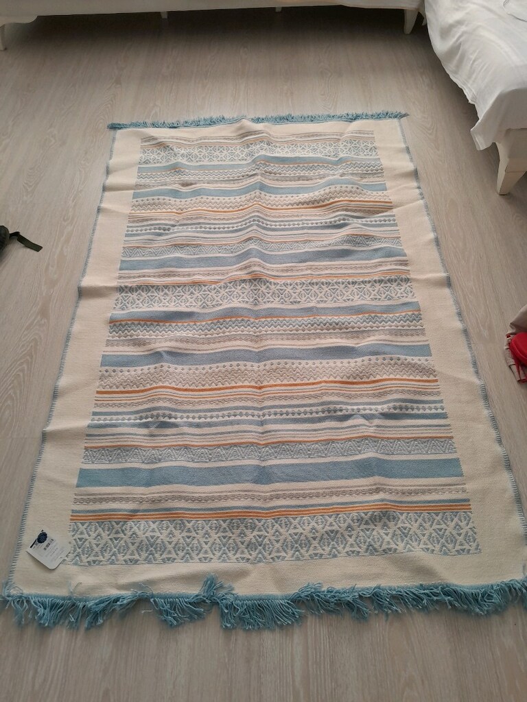 English Home Flowertopia 120x180 cm Dokuma Kilim – Sıfır, Etiketli - 2