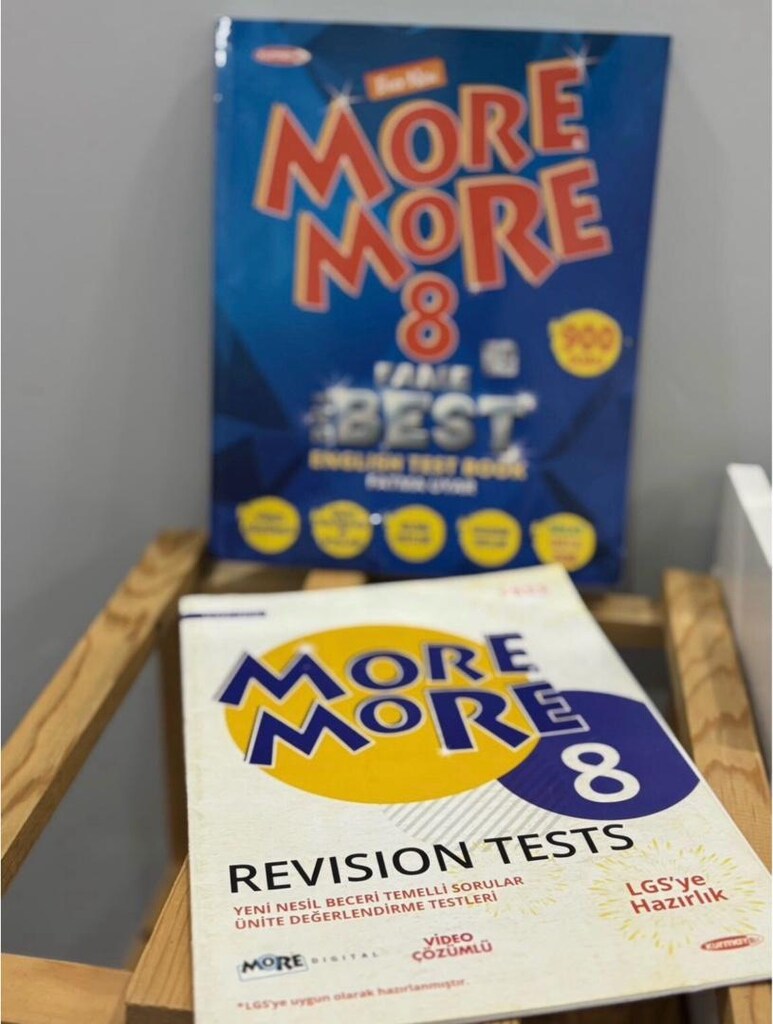 8.Sınıf More More İNGİLİZCE TEST KİTABI - 3