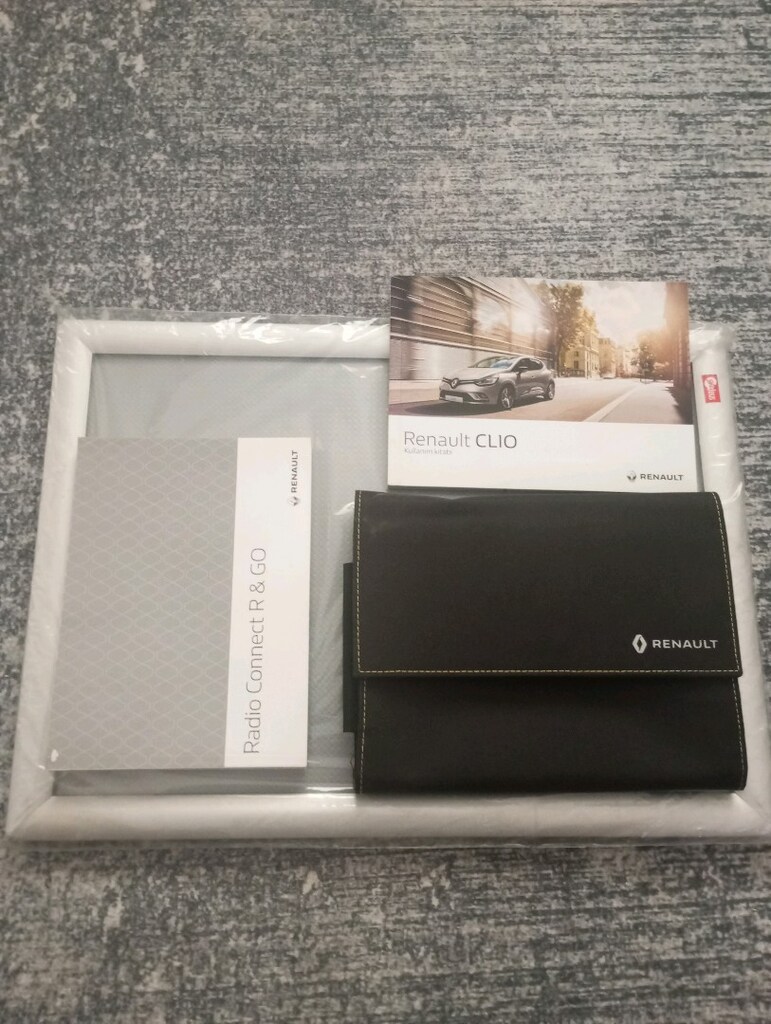 Renault Clio orjinal servis kitapları - 3