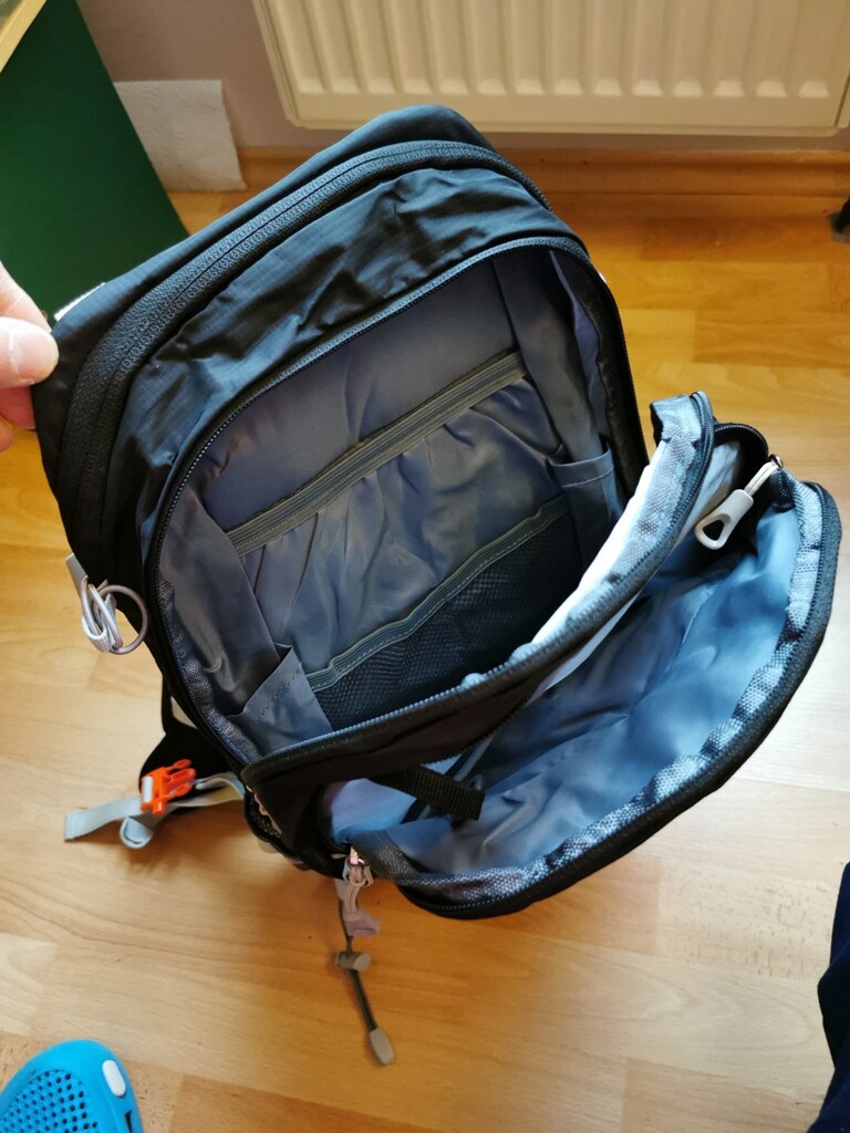 ÇOK İŞLEVLİ OUTDOOR-BİSİKLET SIRT ÇANTASI 20 L UNISEX (SİYAH) - 8