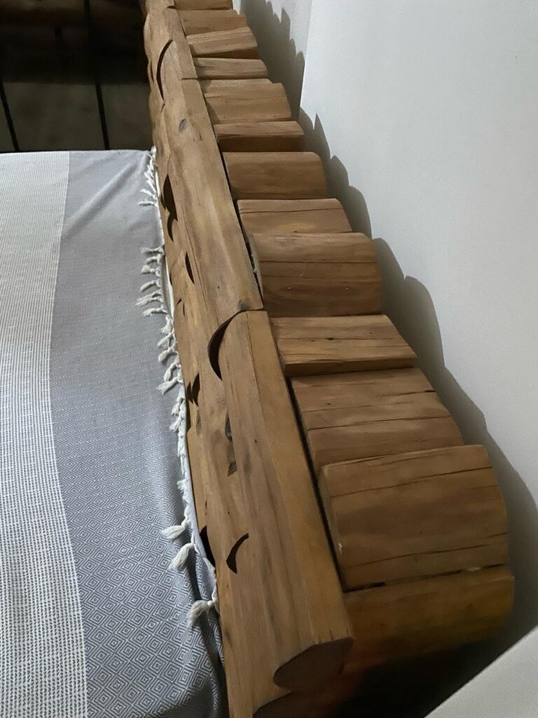 Mudo Concept Ağaç Masif Ahşap Yatak - 6