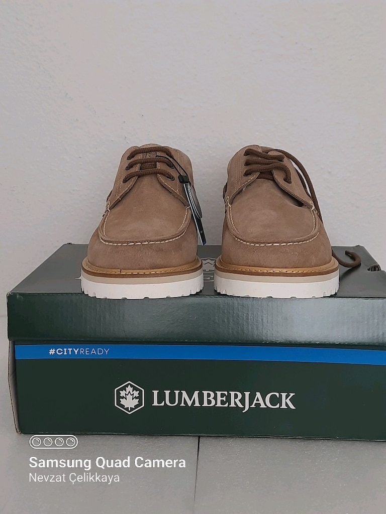 LUMBERJACK 43 NUMARA HAKİKİ DERİ (LÜTFEN AÇIKLAMAYI OKUYUNUZ) - 2
