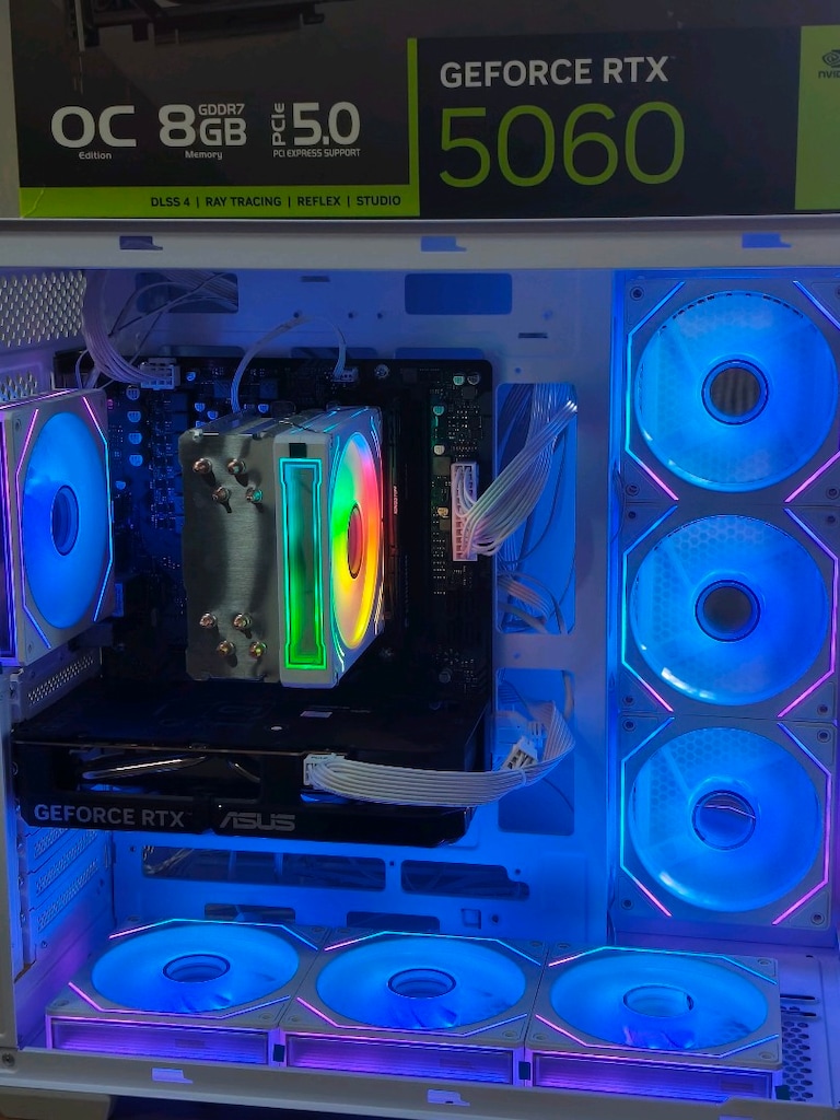RTX 5060 RYZEN5 7500F 16GB DDR5 RAM 1TB M2SSD 600W AKVARYUM OYUNCU KAS - 5