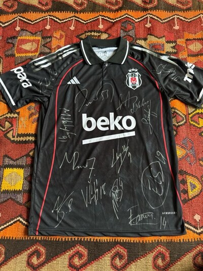M BEDEN beşiktaş imzalı forma forması formaları futbol
