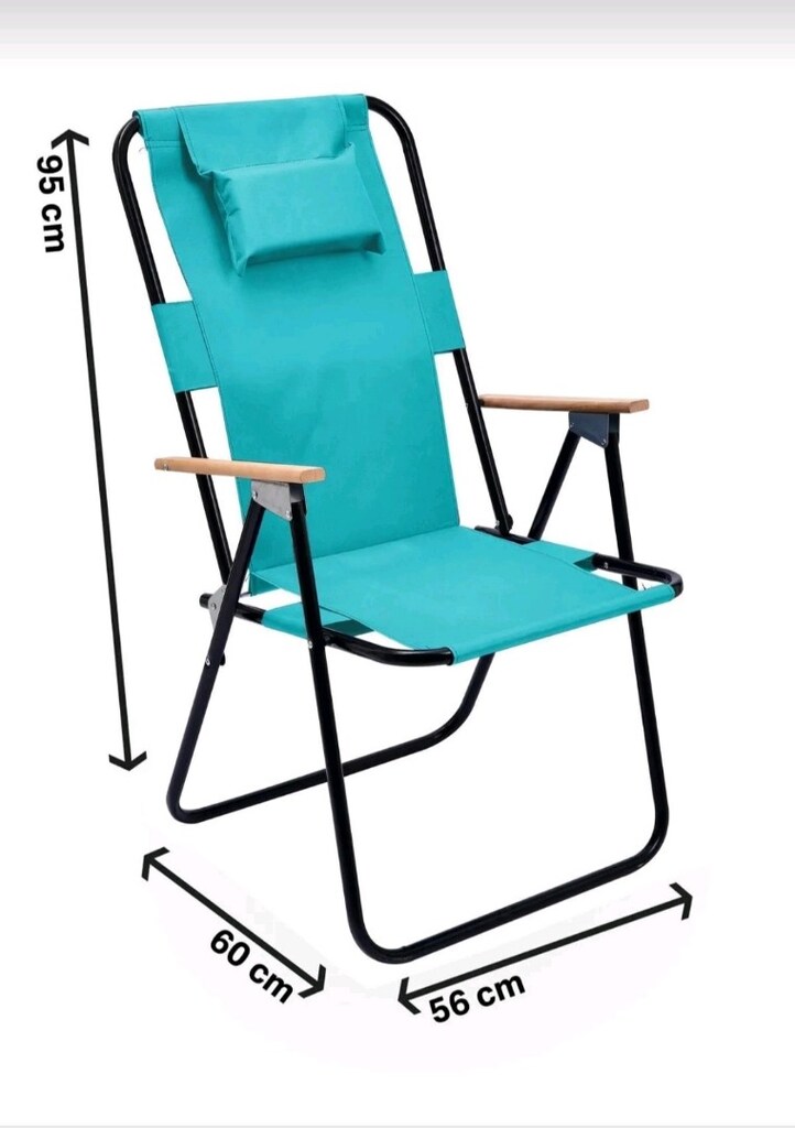 boyun yastıklı kamp sandalyesi - 5