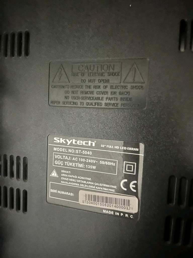 skytech tv 50 inc - 2