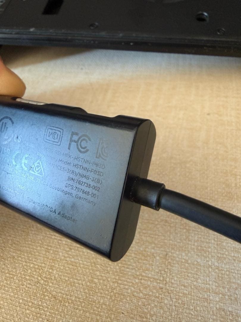 Hp Ultraslim Dock Bağlantı İstasyonu Yerleştirme Ethernet Vga Adaptörü - 9