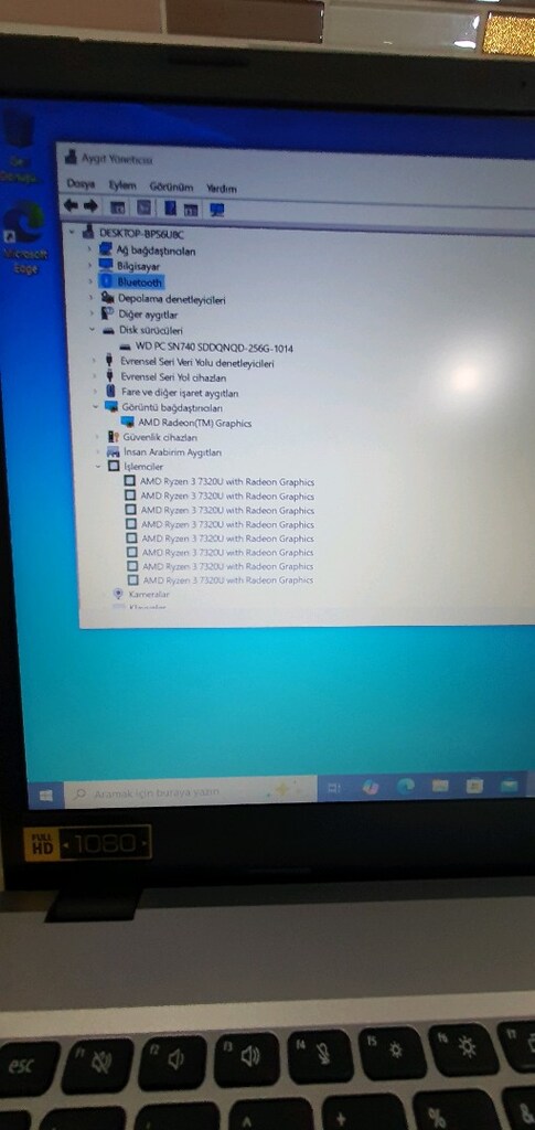 Garantili Acer Aspire 3 Ryzen 3 7320U / 8GB RAM / 256GB SSD - 3