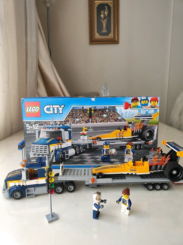 Lego Cyty 60151 Dragster Transporter - 2