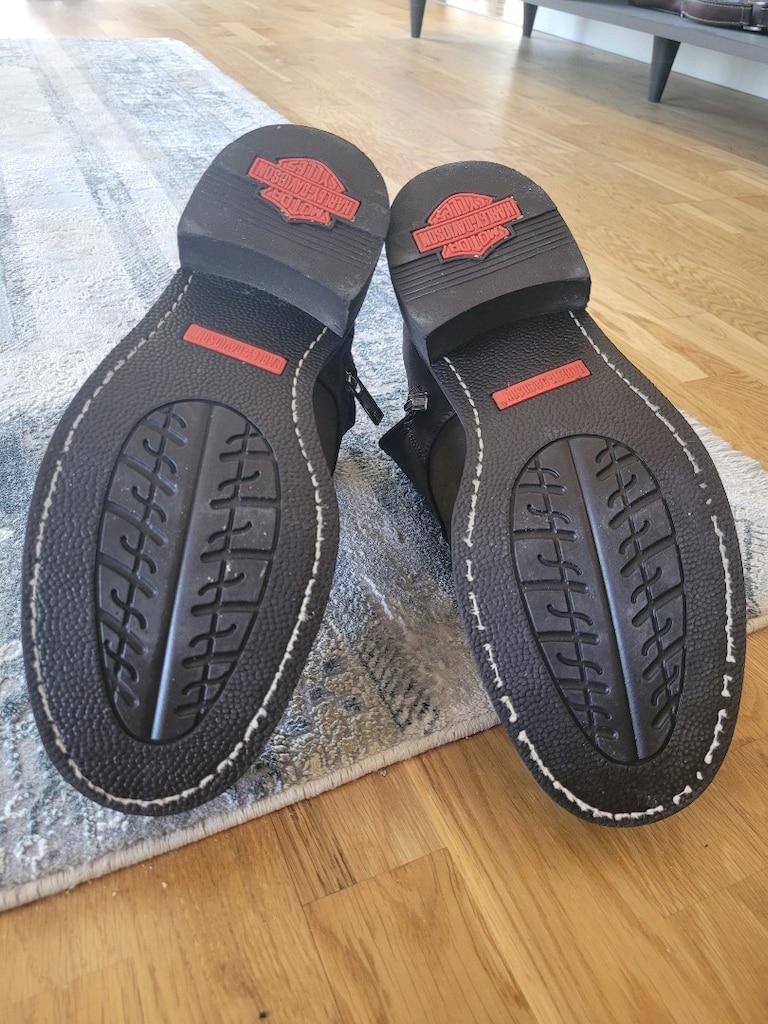 Harley Davidson Erkek koyu kahve nubuk bot 45 numara - 11