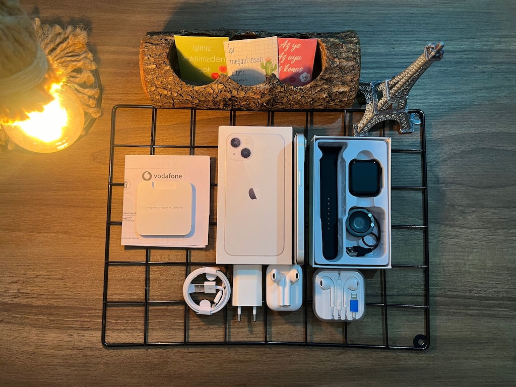 GARANTİLİ İPHONE 13 WHİTE - 6