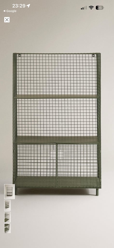 Zara home metal kitaplık - 2