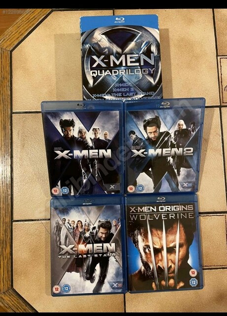 ORJİNAL KUTUSUNDA XMEN BLURAY FİLM SERİSİ