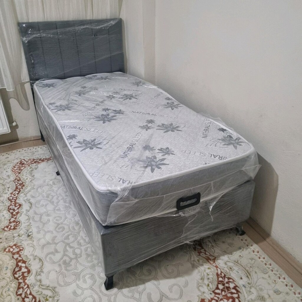 imalattan sıfır 3 kapılı gardolap 2 komidin sıfır kaplama Baza bşlık y - 2