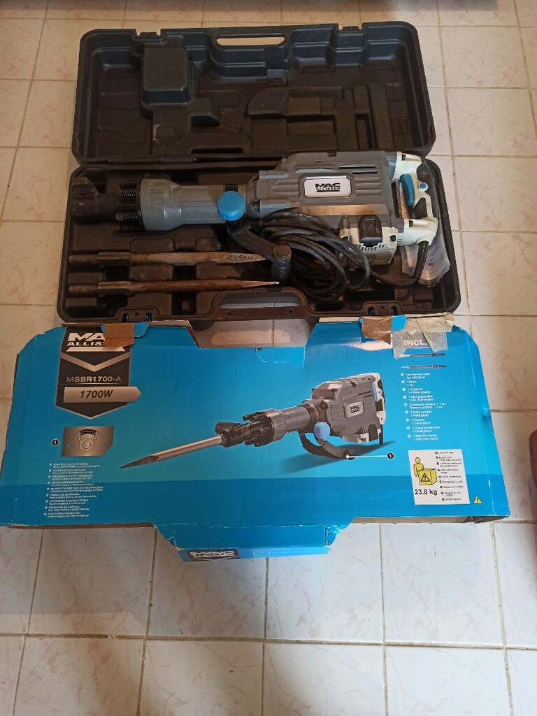 Mac Allister MSBR1700 W 24 kiloluk Kırıcı - 4