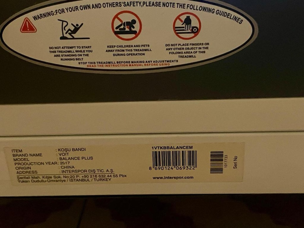Voit Balance Plus Yürüyüş Bandı - 9