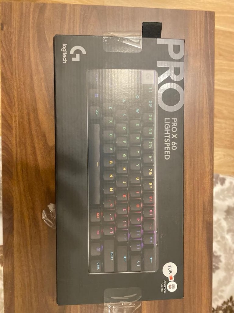 LOGİTECH GPRO X60 LIGHTSPEED KABLOSUZ GAMING KLAVYE KUTULU FATURALI - 2