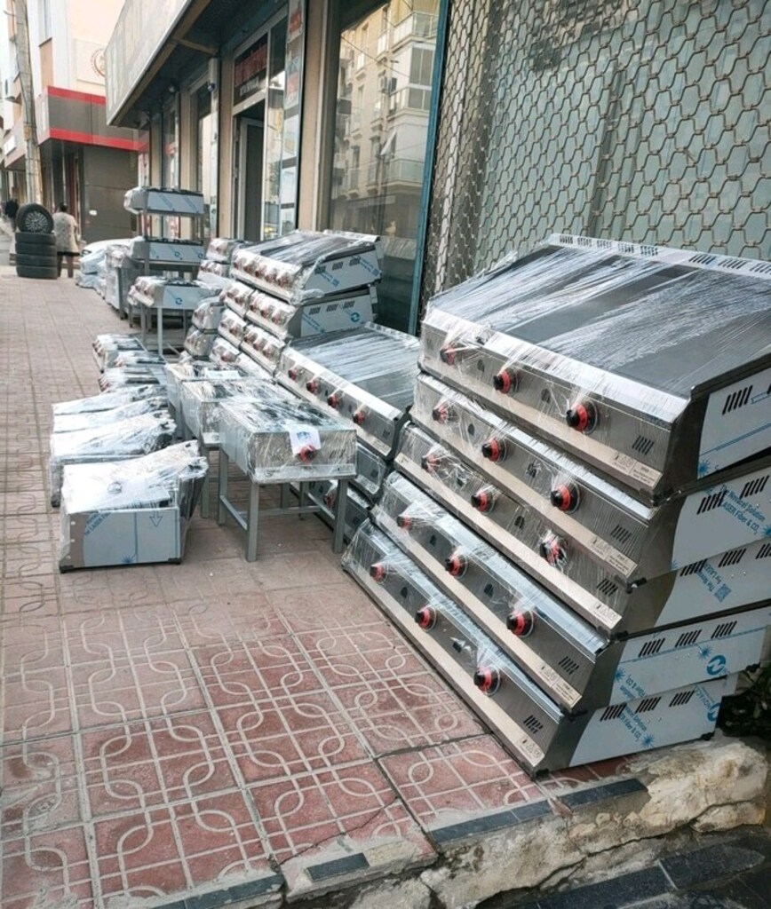 sanayi tipi endüstriyel ocak fritöz kuzineli fırın pleyt ızgara tost - 9