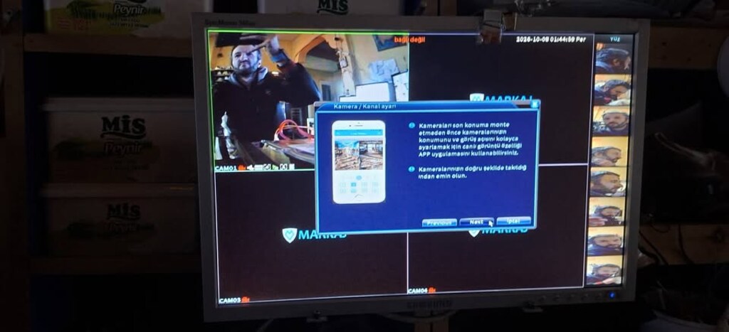 dvr cihazı full ahd 5 mpli 4 kanallı yüz tanımalı xmeyeli notu oku - 4
