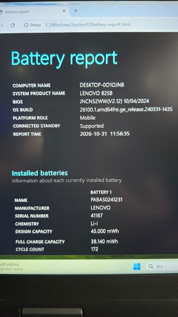 LENOVO İDEAPAD GAMİNG DDR5 OYUNCU LAPTOP. - 14