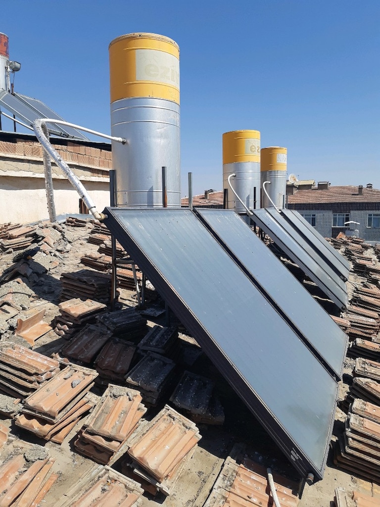GÜNEŞ ENERJİSİi SU ISITMA SİSTEMİ - 3