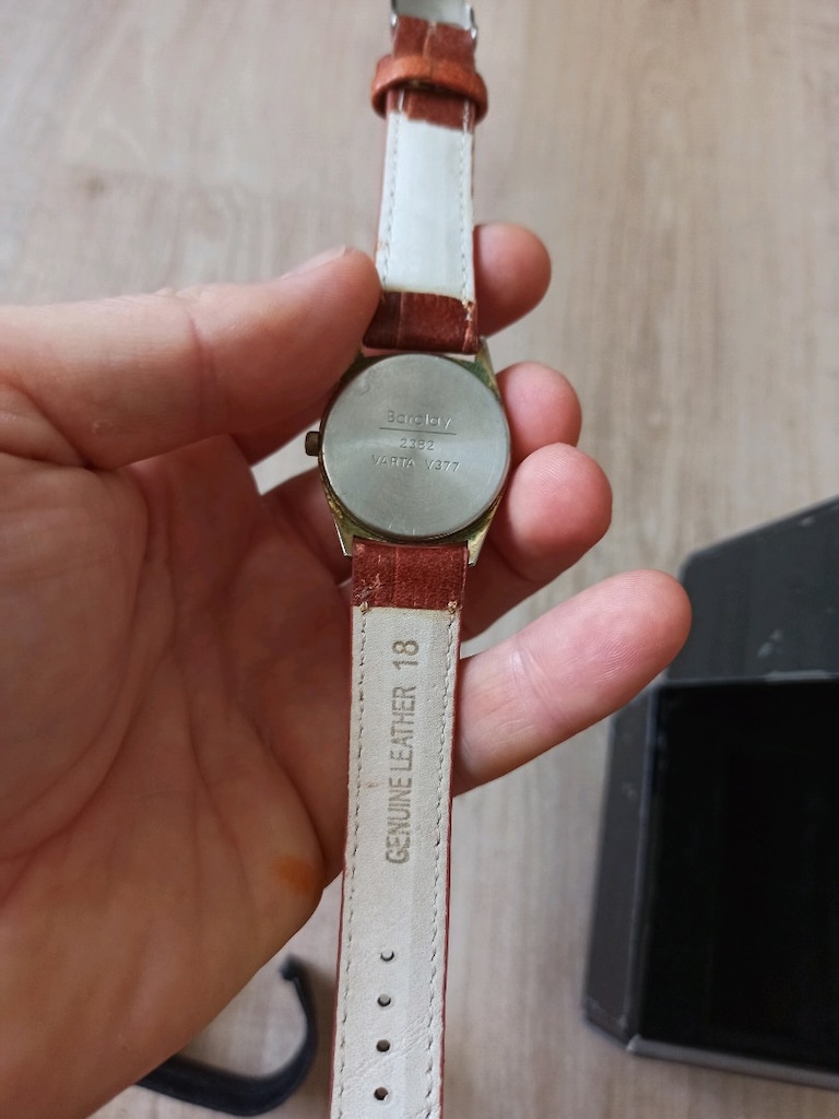 Barclay İngiliz markası vintage kol saati japon mekanizma - 2