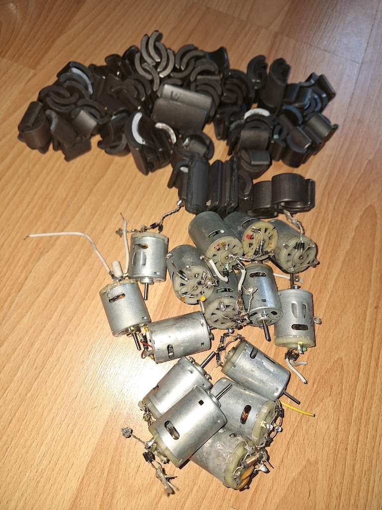 mıknatıs mıknatıslı DC motorlar - 2