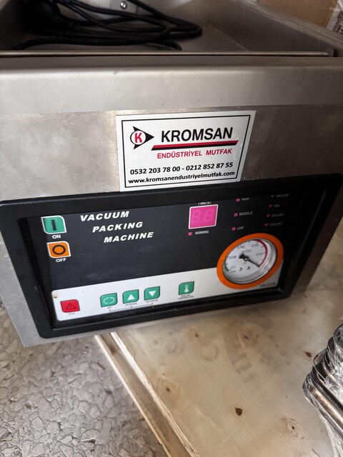 DJVac 26 Vakum Paketleme Makinesi 26cm Tek Çene