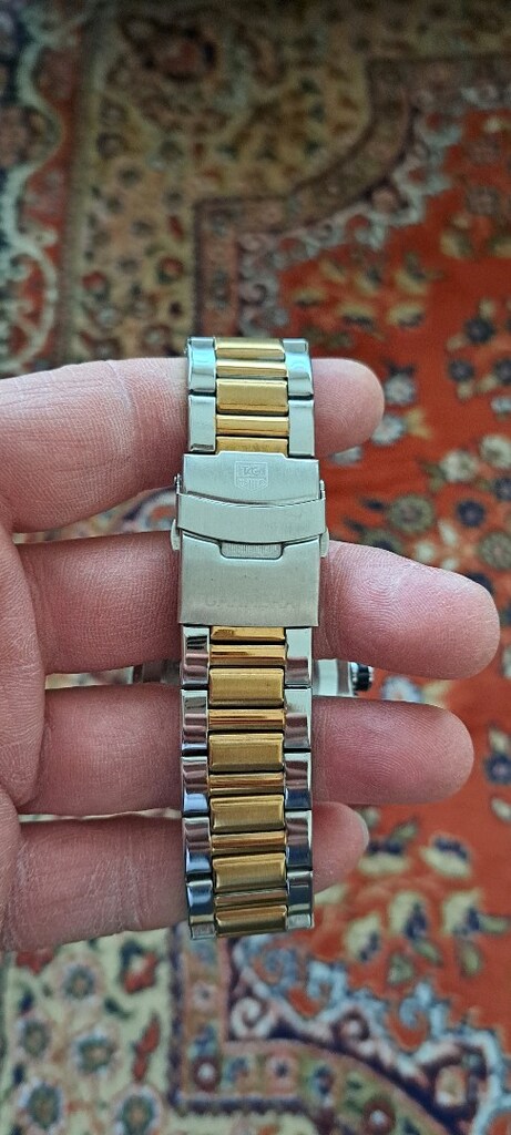 sıfır TAGHEUER CARRERA pilli kronografli çelik kasa çelik kordonlu saa - 4