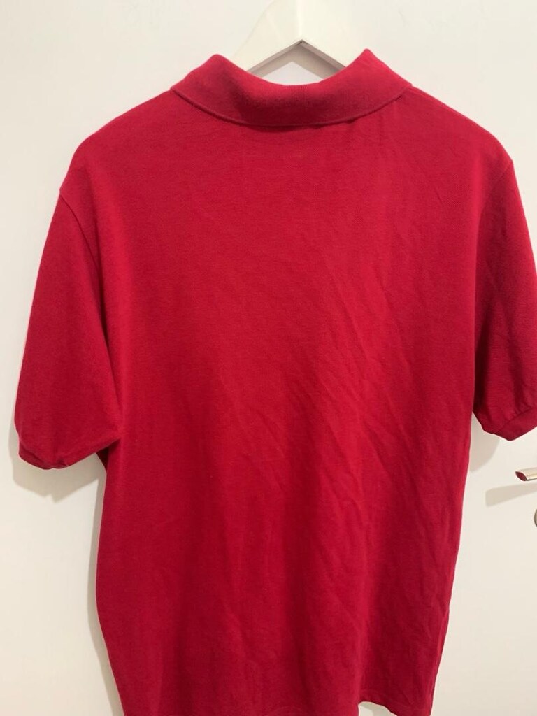 Orijinal Lacoste XL-2XL polo yaka yaka Tişört - 5