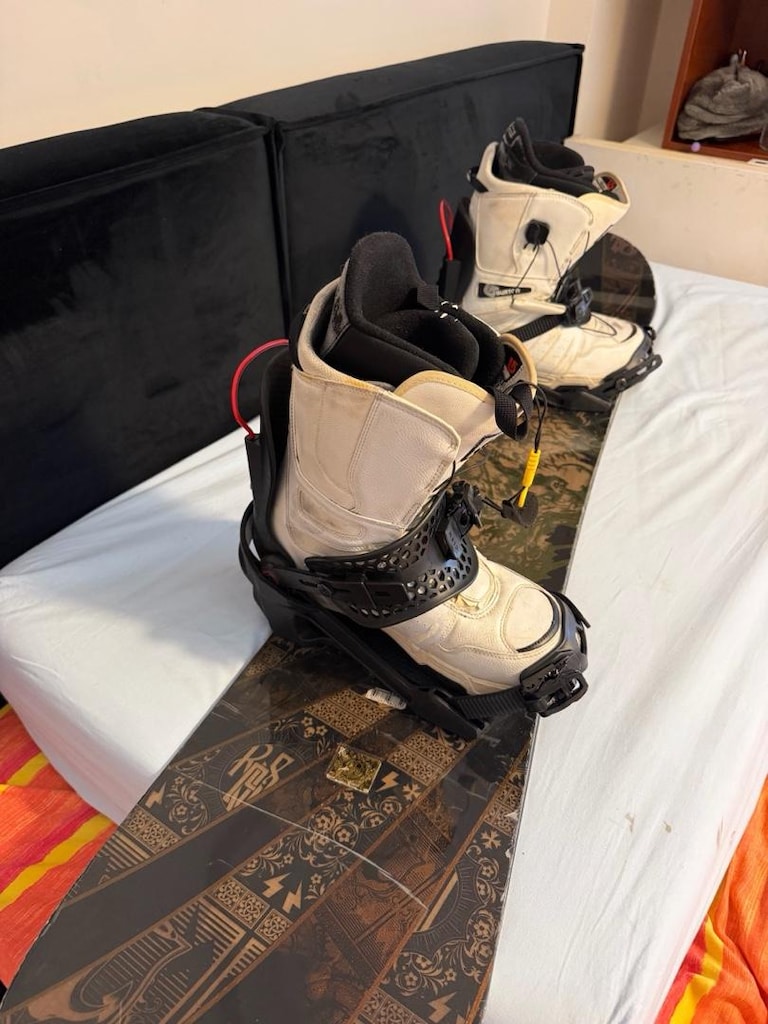 Rossignol Snowboard 155 cm + Clew Bağlama + Burton Bot 43.5 |KompleSet - 8