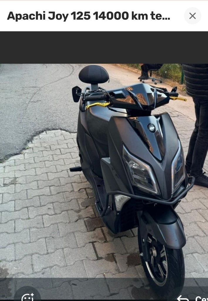 Apachi Joy 125 15000 km temiz agir bakimlari yapilmis trafik sigortalı - 5