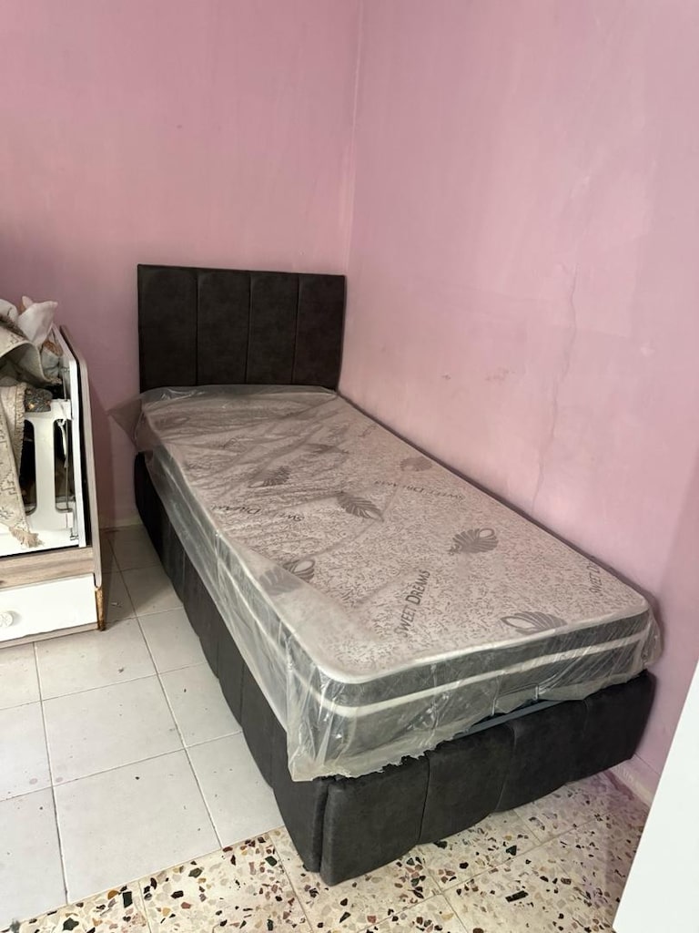 ultra lüks tek kişilik baza başlık yatak ve 3 kapaklı dolap sıfır ürün - 3
