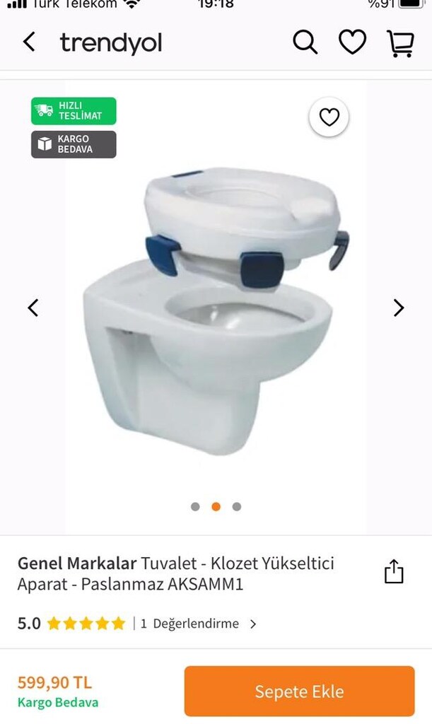 WC Yükseltici Kapaksız - 3