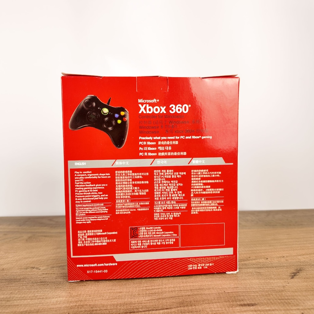 MICROSOFT XBOX 360 VE PC İÇİN GAMEPAD KOLU SIFIR ÜRÜN KUTUSUNDA - 2