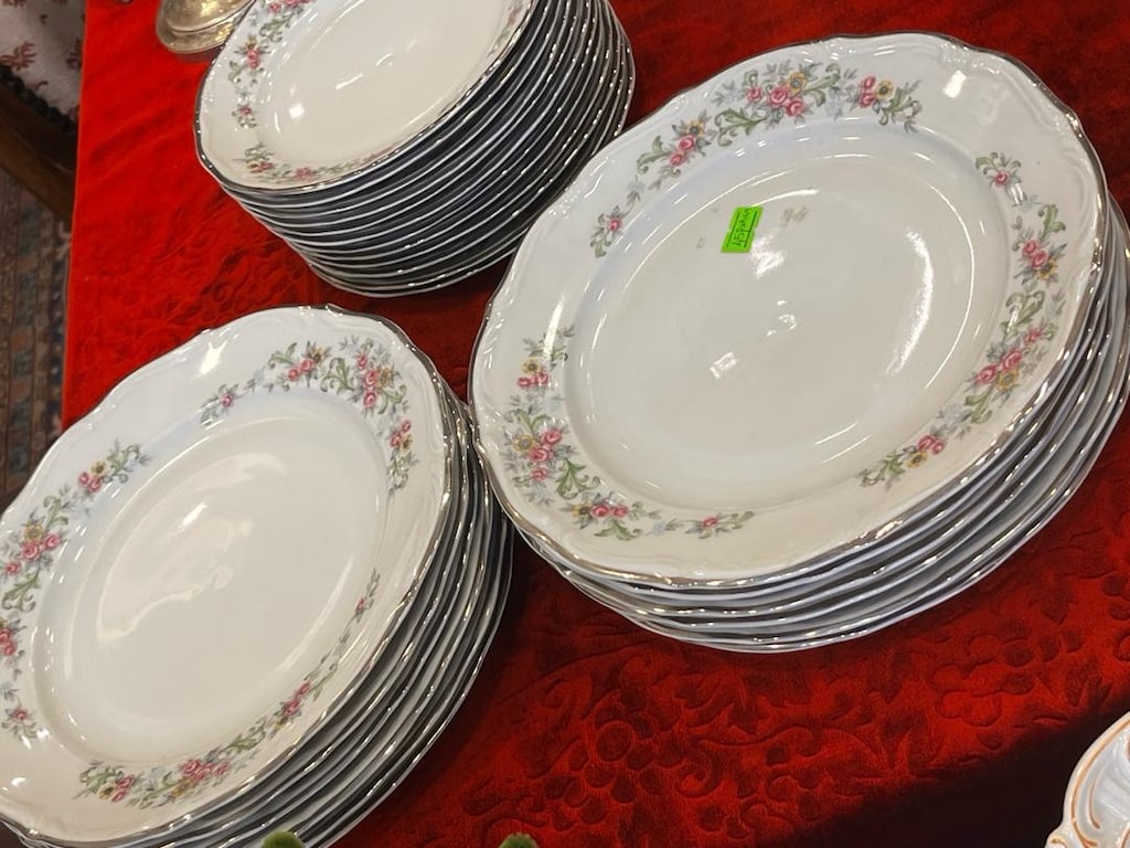 PORSELEN 12 KİŞİLİK YEMEK TAKIMI 45 Parça - 4