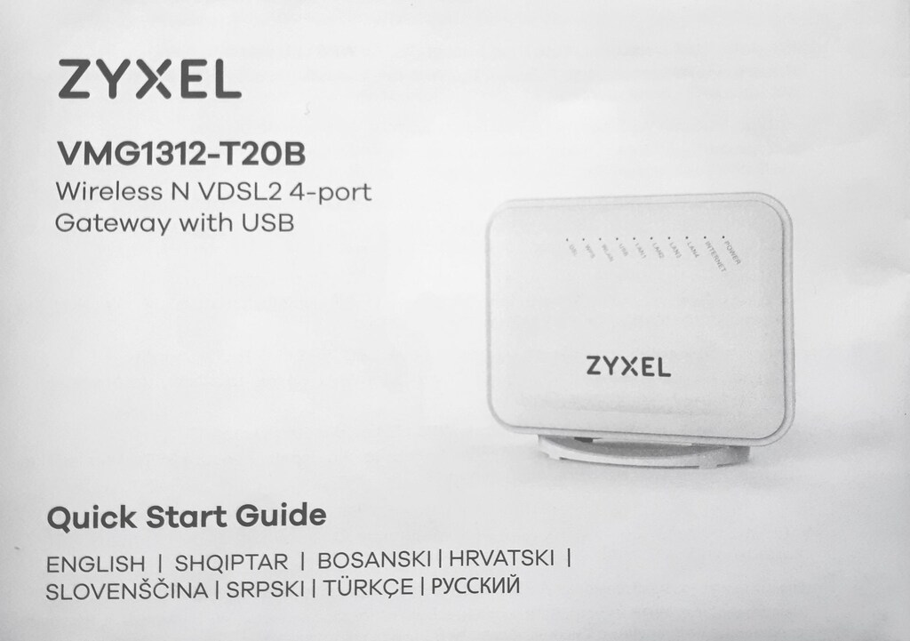 ZYXEL MODEM - 2