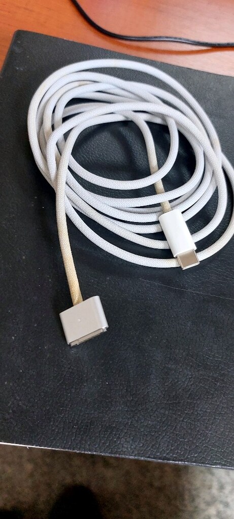 orjinal apple MagSafe 3 şarj kablosu 2metrelik usb-c girişli - 3