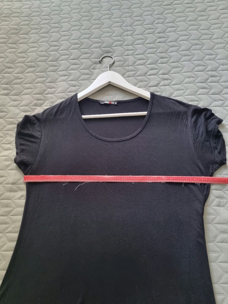 siyah gunluk elbise xl - 4