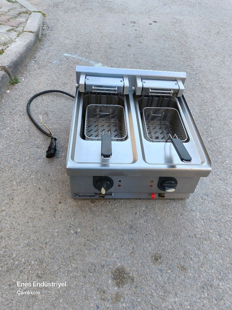 sanayi tipi elektrikli fritöz - 9
