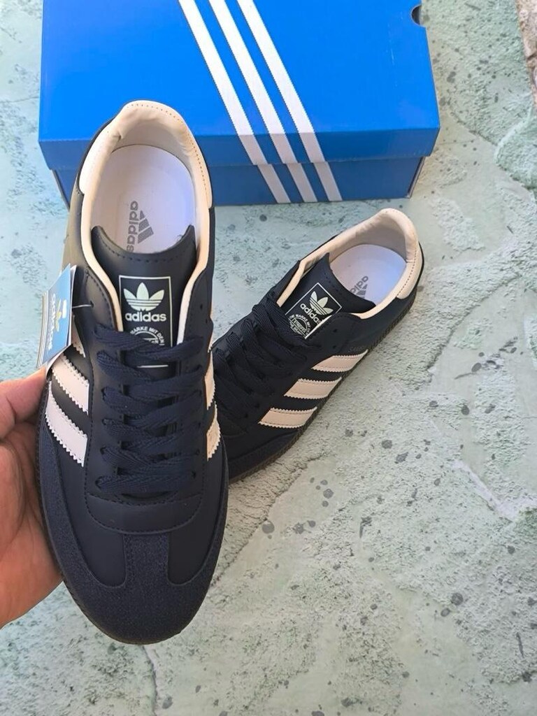 ‼‼SON 40-41‼ADİDAS SAMBA LACİVERT UNISEX - 6