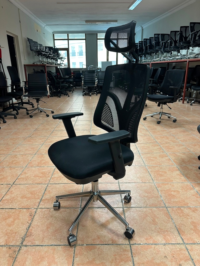 KLAS OFİS ÜSKÜDAR SİYAH FİLELİ BAŞLIKLI MÜDÜR KOLTUĞU - 3