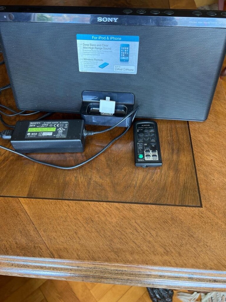 orjinal Sony RDP-x50ip Speaker Dock - 5