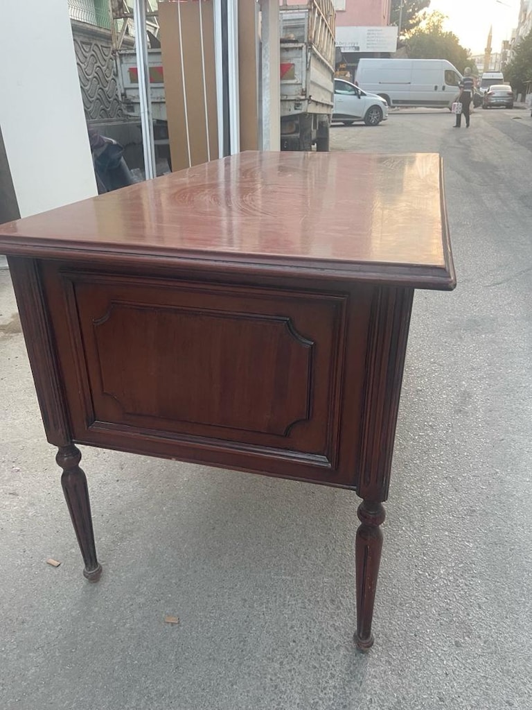 ÇALIŞMA MASASI Nostalji mdf üstü eskitme boya - 3